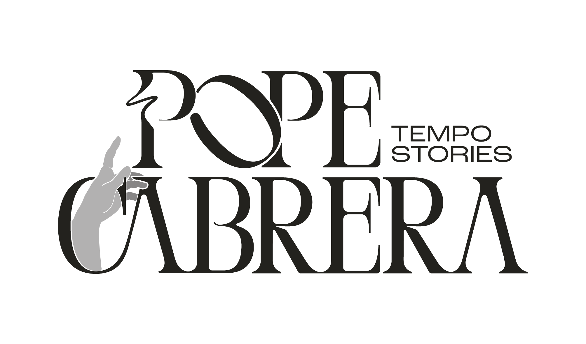 LOGOTIPO PRINCIPAL_POPE CABRERA_NEGRO_GRIS
